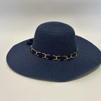 CAPPELLO IN CARTA -NASTRINO IN RASO - SENZA PERLINE