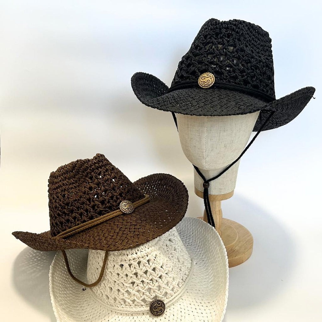 CAPPELLO COWBOY - DONNA - IN CARTA PAPER