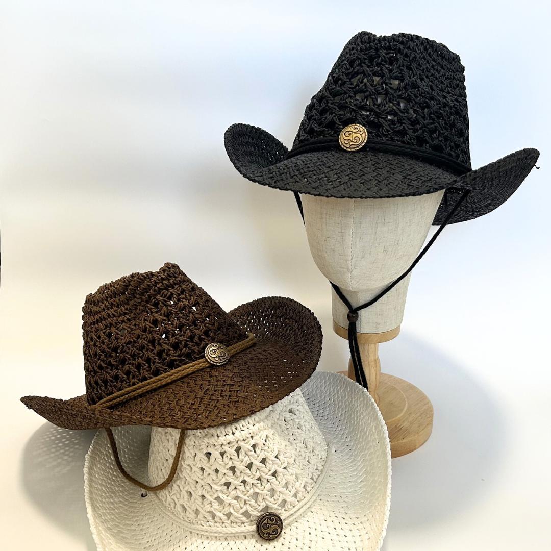 CAPPELLO COWBOY - DONNA - IN CARTA PAPER