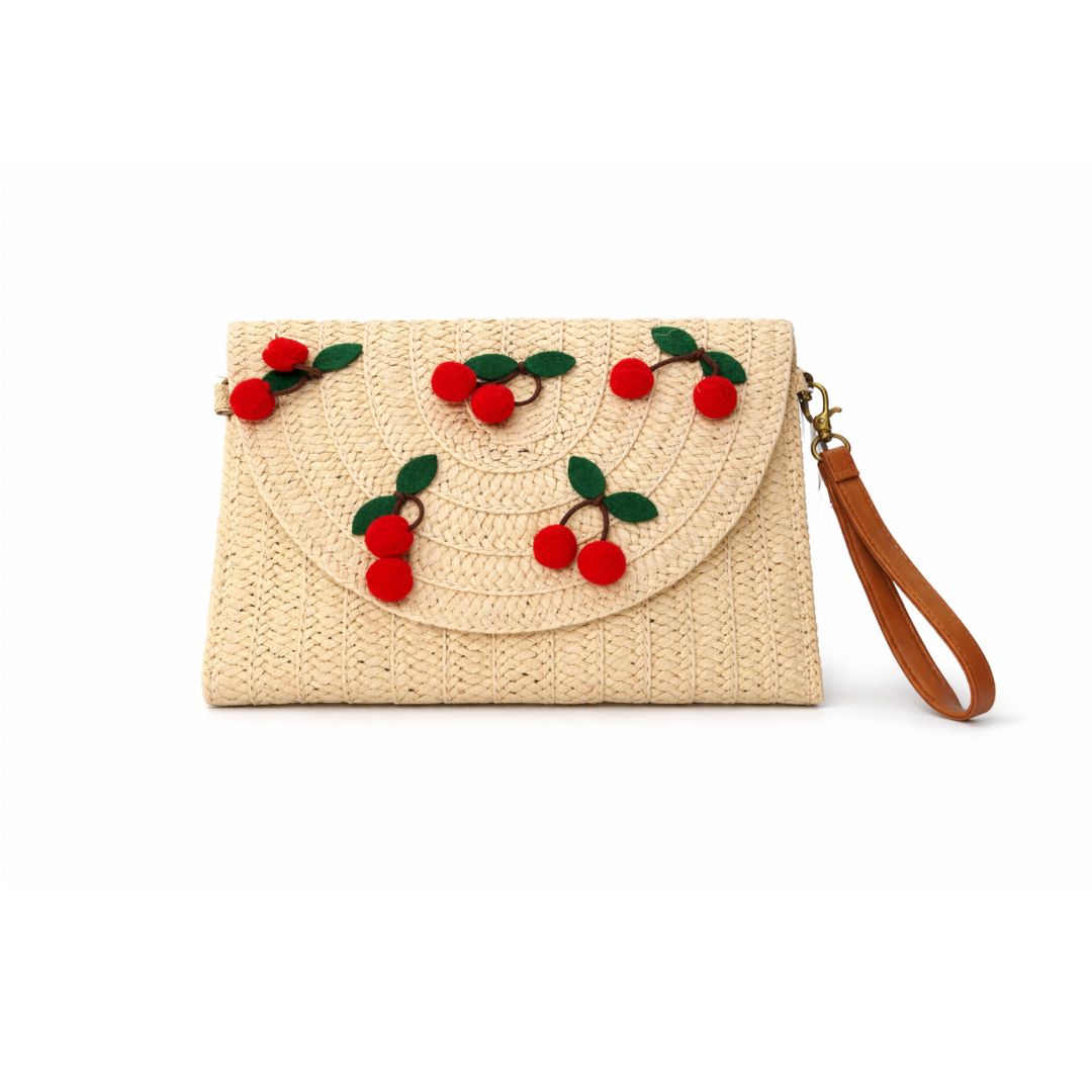BORSA - TRACOLLA - CILIEGE - DONNA