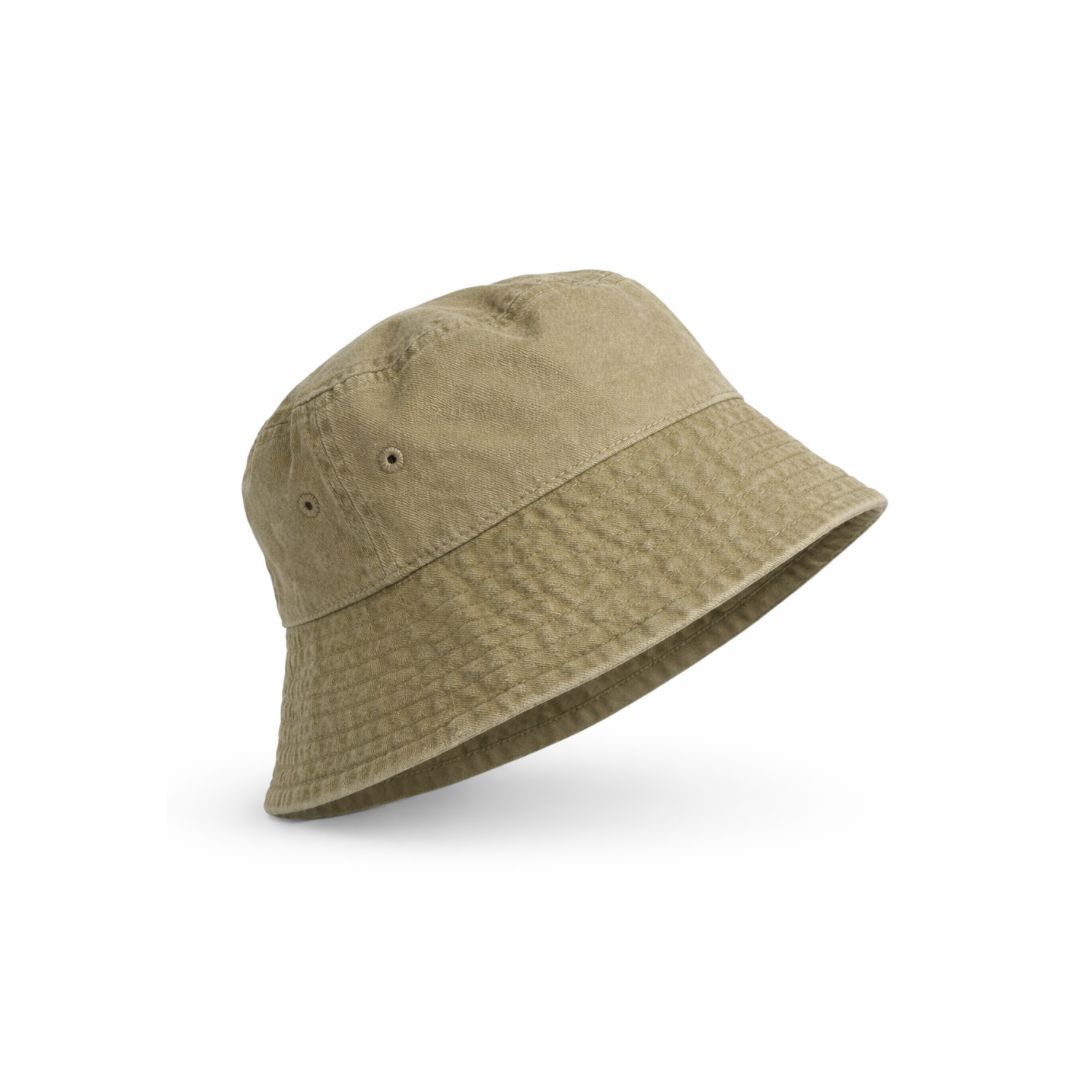 CAPPELLO ALLA PESCATORA - VINTAGE - BEIGE/GRIGIO - UNISEX - UPF50+ - TG ML