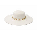 CAPPELLO IN CARTA -NASTRINO IN RASO - SENZA PERLINE