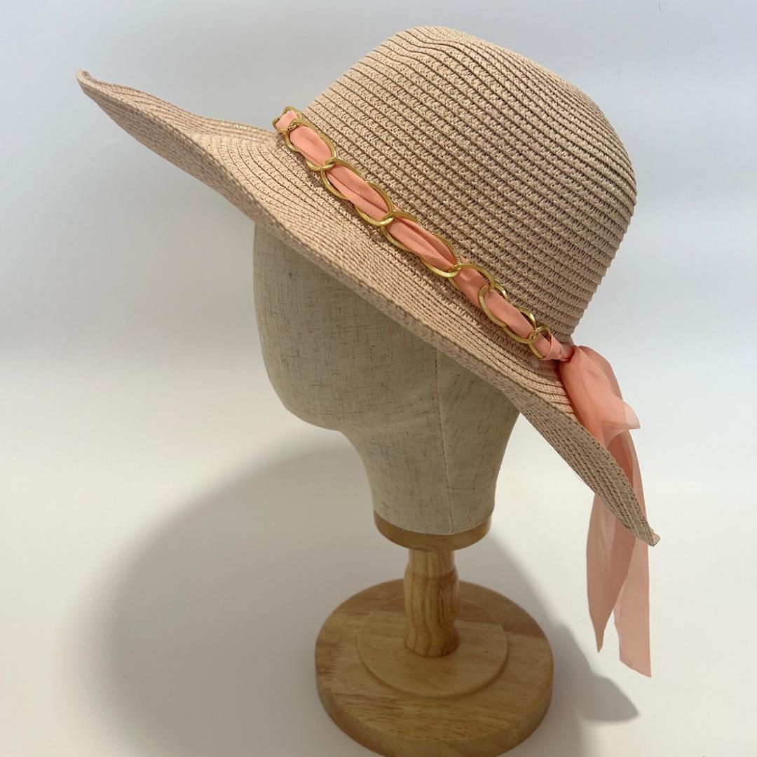 CAPPELLO IN CARTA -NASTRINO IN RASO - SENZA PERLINE