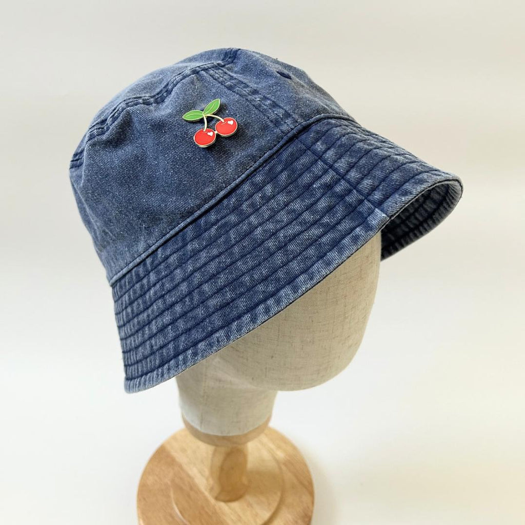 CAPPELLO ALLA PESCATORA VINTAGE - UNISEX - UPF50+ - CILIEGIA