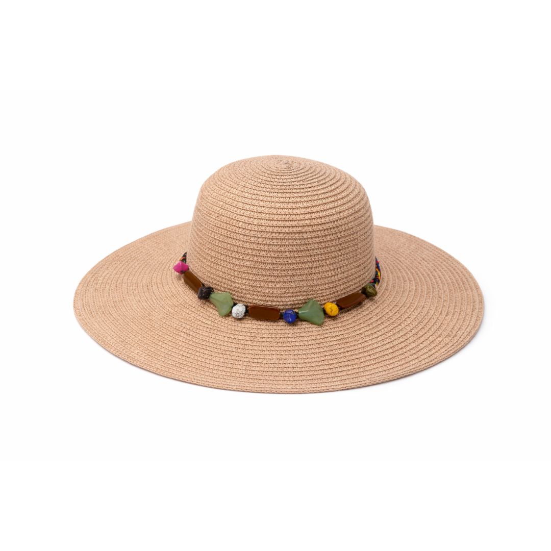 CAPPELLO IN CARTA - PIETRE COLORATE - DONNA