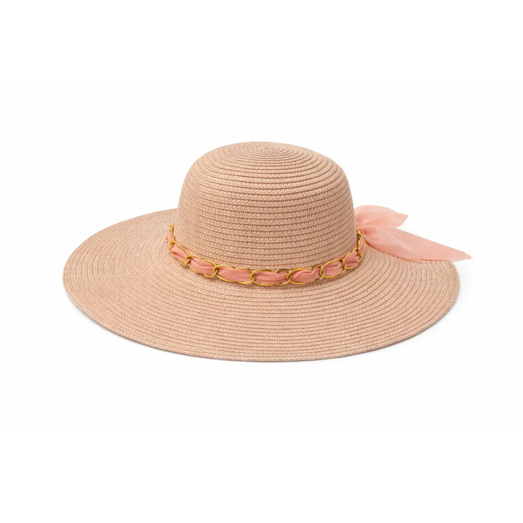 CAPPELLO IN CARTA -NASTRINO IN RASO - SENZA PERLINE