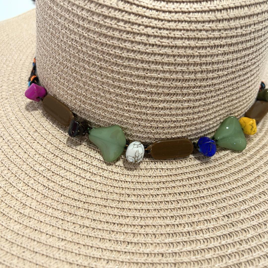 CAPPELLO IN CARTA - PIETRE COLORATE - DONNA