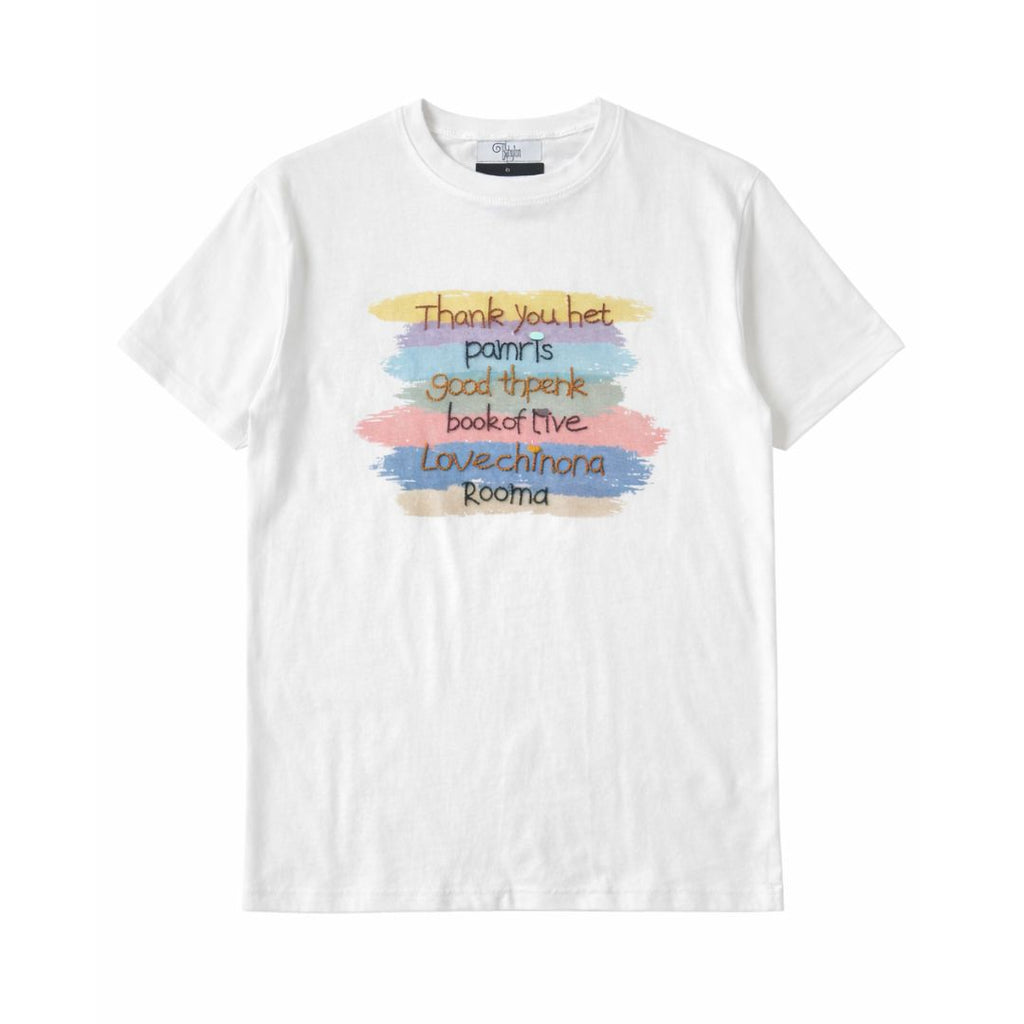 T-SHIRT -  DONNA - THANKS YOU HET - COLOR - TG UNICA