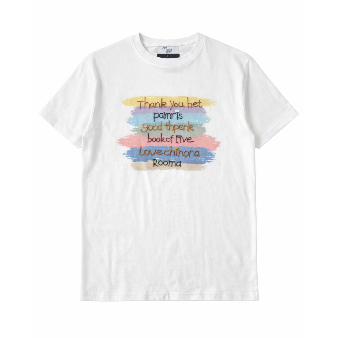 T-SHIRT -  DONNA - THANKS YOU HET - COLOR - TG UNICA