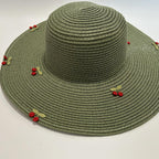CAPPELLINO TESA LARGA - DONNA -  CILIEGIE