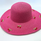 CAPPELLINO TESA LARGA - DONNA -  CILIEGIE