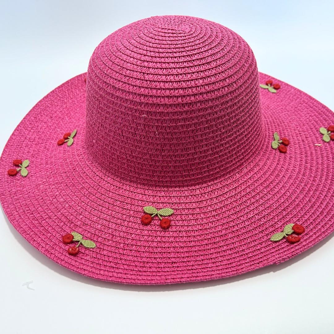 CAPPELLINO TESA LARGA - DONNA -  CILIEGIE