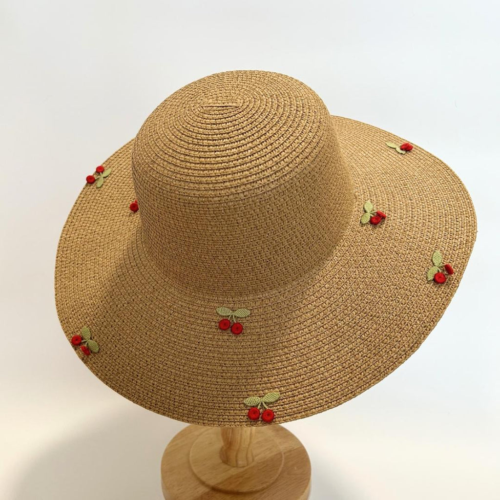 CAPPELLINO TESA LARGA - DONNA -  CILIEGIE