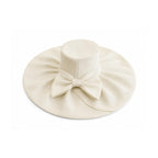 CAPPELLO TESA LARGA CON FIOCCO