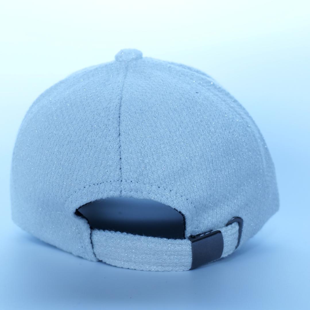 Cappellino GLITTER - DONNA -  BIANCO