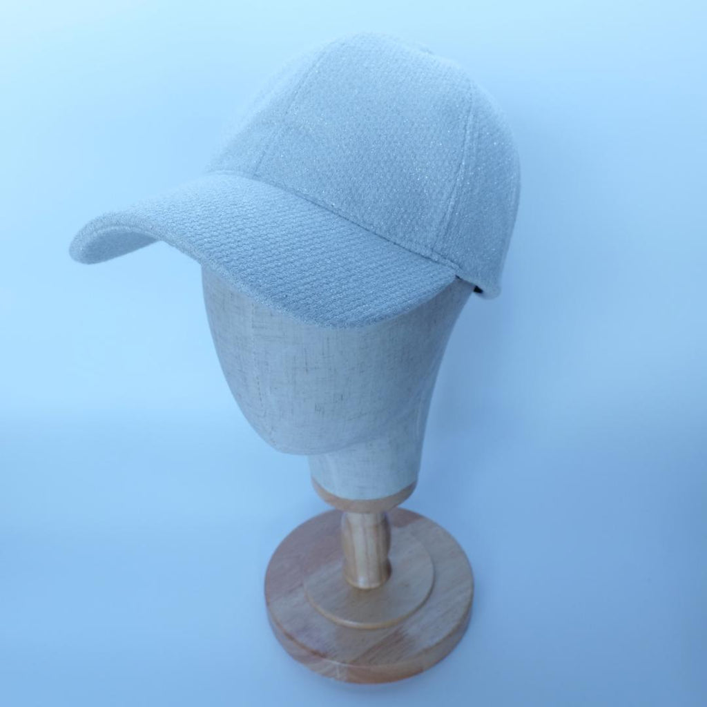 Cappellino GLITTER - DONNA -  BIANCO