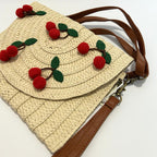 BORSA - TRACOLLA - CILIEGE - DONNA