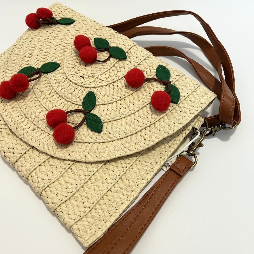 BORSA - TRACOLLA - CILIEGE - DONNA