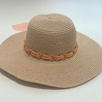 CAPPELLO IN CARTA -NASTRINO IN RASO - SENZA PERLINE