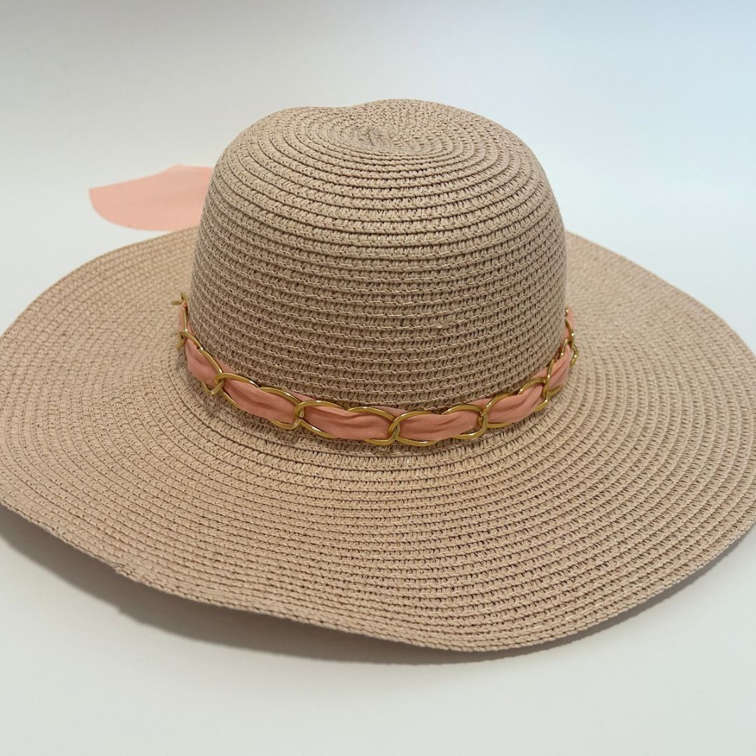CAPPELLO IN CARTA -NASTRINO IN RASO - SENZA PERLINE